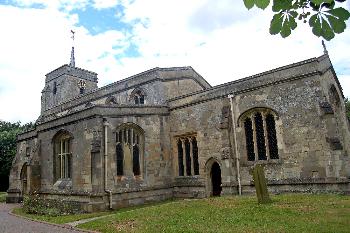 The church from the south-east August 2007